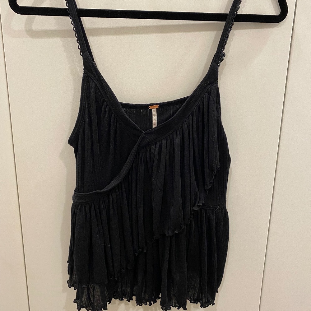 Free people black tank!